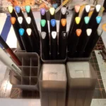 DSPIAE Environment-friendly water-based soft head marker up to base color metal color marker Gundam Hobby DIY coloring