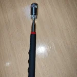 Telescopic Magnetic Pen with Light Mini Portable Magnet Pick Up Tool Extendable Pickup Rod Stick for Picking Up Screws Nut Bolt