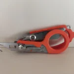 Multifunction Portable Emergency Shears with Lock Latch Tactical Folding Scissors Outdoor Survival Tool