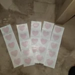 25 Pcs Pad Hydrocolloid Dressing Heart Shaped Bandage Heart-shaped Self-adhesive Wound Patches First Aid Gauze