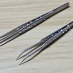 Electronics Industrial Tweezers Precision Anti-static Curved Straight Tip Stainless Forceps Phone Repair Hand Tool