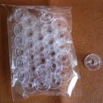 Hot sell 30pc Sewing Bobbins Spool Transparent Plastic Empty Bobbins For Brother Sewing Machine 5BB5552