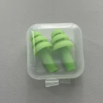 1Pair Spiral Waterproof Silicone Ear Plugs Anti Noise Snoring Earplugs Comfortable For Sleeping Noise Reduction Accessory