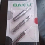 3tips / set BAKU Solder Iron Tips Static Elimination Lead Free Welding Head Soldering Tips For 900M 907 913 376 453 601D 878L