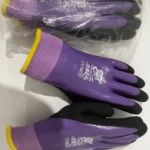 1/Pair Super Grip Working Gloves Rubber Coated Anti-Slip Waterproof Wear-Resistant Garden Gloves For Garden Repairing Builder