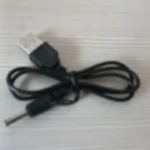 3.5mm Mirco USB Charging Cable DC Power Supply Adapter Charger Flashlight for Head lamp Torch light Rechargeable Battery