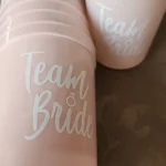 1Set Bachelorette Party Team Bride Plastic Drinking Cups Bridal Shower Gift Bride to be Hen Party Supplies Wedding Decorations