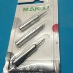 3tips / set BAKU Solder Iron Tips Static Elimination Lead Free Welding Head Soldering Tips For 900M 907 913 376 453 601D 878L