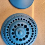 Hot 1pcs Round Shape Plastic Hard 100pcs 1-13mm Drill Bit Storage Case Stand Blue Hole Bore Plastic Organizer Container Box