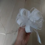 White Wedding Car Ribbon Pull Bows Knot Gift Wrap Wedding Car Decor Birthday Party Supplies Pew Chairs DIY Home Decoration