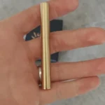 2022 New Brass Kerosene Nunchakus Lighters Windproof Mini Retro Grinding Wheel Ignition Flint Free Fire Men Smoking Toy Gift