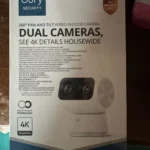 eufy Security Indoor Cam S350 Dual Cameras 4K UHD Resolution Security Camera 8× Zoom 360° PTZ Human/Pet AI Wifi Surveillance cam