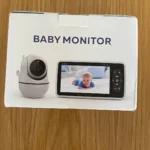 New 5 inch Video Baby Monitor with Camera and Audio, 4X Zoom, 22Hrs Battery, 1000ft Range 2-Way Audio Temperature Sensor Lullaby