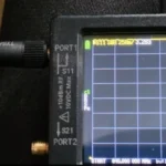 NanoVNA-H Vector Network Antenna Analyzer 10KHz-1.5GHz MF HF VHF UHF W/ Shell SD Card Slot Supprt 32G Digital Nano VNA-H Tester