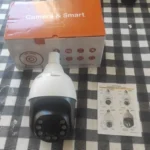 4MP / 5MP Tuya Bulb Lamp Camera Wifi IP PTZ Outdoor Video Surveillance Human Body Motion Detect Color Night Vision Home Security