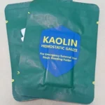 Hemostatic Kaolin Gauze Emergency Trauma Z-Fold Soluble For Ifak Tactical Military First Aid Kit Medical Wound Dressing