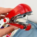 1PC Mini Sewing Machines Needlework Cordless Hand-Held Clothes Useful Portable Sewing Machines DIY Apparel Sewing Fabric Tool