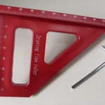 3D Multi Angle Measuring Ruler 45/90 Degree Plastic Carpentry Square Protractor Drawing Line Ruler Miter Triangle Layout Tool