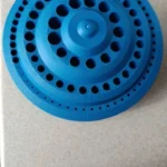 Hot 1pcs Round Shape Plastic Hard 100pcs 1-13mm Drill Bit Storage Case Stand Blue Hole Bore Plastic Organizer Container Box