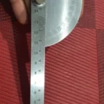 145mm stainless steel 180 protractor angle meter measuring ruler rotary mechanic tool ruler protractor