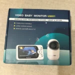 4.3 Inch Video Baby Monitor With Pan Tilt Camera 2.4G Wireless Two Way Audio Night Vision Security Camera Babysitter VB801