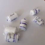 6pcs PBT Elastic Bandage First Aid Kit Gauze Roll Wound Dressing Nursing Emergency Care Bandage 4.5m