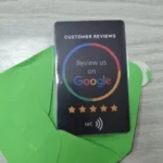 Standard NFC Instagram Google Review Cards Android/iPhone Tap URL Writing Social Business Review Cards