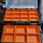 Portable Parts Storage Box Hardware Screws Organizer Multi-grid Tool box Organizer Box Case Compartment Toolbox for Mechanics