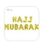 Eid Mubarak Letter Latex Balloon Hajj Mubarak Aluminum Foil Balloon Ramadan Kareem Islamic Muslim Festival Party Decor Supplies