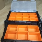 Portable Parts Storage Box Hardware Screws Organizer Multi-grid Tool box Organizer Box Case Compartment Toolbox for Mechanics