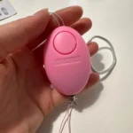 Self Defense Women Alarm 120dB Egg Shape Girl Security Protect Alert Personal Safety Scream Loud Keychain Emergency Alarm