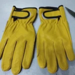 Work Gloves Cowhide Leather Workers Work Welding Safety Protection Garden Sports Motorcycle Driver Wear-resistant Gloves