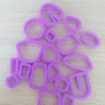 Polymer Clay Cutters Kit Earrings Ceramic Craft Cutting Mold Baking Mould Handmade DIY Jewelry Making Tools Cake Cookie Cutters