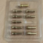 XCAN Mini Drill Collet Chuck 10pcs 0.5-3.2mm 4.3/4.8mm Shank Brass Chucks Adapter for Dremel Rotary Tool Power Tool Accessory