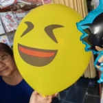 12inch 20/50/100pcs Trick Face Smiling Face Balloon Holiday Party Anniversary Atmosphere Decoration Cartoon Face Smiling Balloon