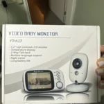 VB603 Video Baby Monitor 2.4G Wireless With 3.2 Inches LCD 2 Way Audio Talk Night Vision Surveillance Security Camera Babysitter