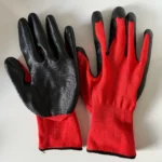 Nylon Safety Working Gloves Premium Nitrile Coated Builders Excellent Grip Gardening Grip Industrial Protective Work Gloves