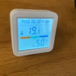 Tuya ZigBee Smart Home Temperature Humidity Sensor with BackLight LCD Works With Google Assistant and Need Tuya Zigbee Hub