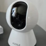 KERUI Tuya Smart Mini WiFi IP Camera Indoor Wireless Home Security AI Human Detect CCTV Surveillance Camera 2MP Auto Tracking