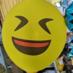 12inch 20/50/100pcs Trick Face Smiling Face Balloon Holiday Party Anniversary Atmosphere Decoration Cartoon Face Smiling Balloon