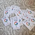 Google Reviews NFC Cards Boost Your Reviews PVC Material Durable