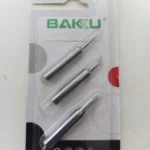 3tips / set BAKU Solder Iron Tips Static Elimination Lead Free Welding Head Soldering Tips For 900M 907 913 376 453 601D 878L