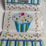 10-50pcs Printed Gift Bags Polka Dots Plastic Candy Bag Child Party Loot Bags Boy Girl Kids Birthday Party Favors Supplies Decor