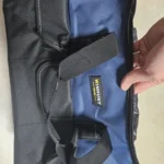 30% More Capacity 1680D Oxford Cloth Square Tool Bag with Waterproof Multi Pockets Tool Organizer Tool Pouch Electrician Tools