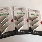 3tips / set BAKU Solder Iron Tips Static Elimination Lead Free Welding Head Soldering Tips For 900M 907 913 376 453 601D 878L