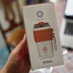 Stainless Steel Coffee Cup Coffee Mug Thermos Cup Portable Travel Mug With Lifting Rope Leak-Proof Non-Slip 500ml/400ml