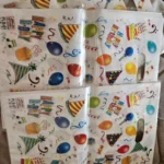 10-50pcs Printed Gift Bags Polka Dots Plastic Candy Bag Child Party Loot Bags Boy Girl Kids Birthday Party Favors Supplies Decor