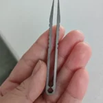 2 Sizes Portable Titanium Alloy Tweezers Outdoor Survival Camping Travel Mini Tools EDC Equipment Outdoor Tool Camping Supplies