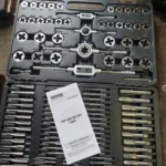 VEVOR Tap and Die Set 40PCs 60PCs 80PCs 110/116PCs Metric or SAE Standard Bearing Steel Taps and Dies Essential Threading Tool