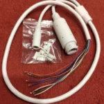 48V to 12V PoE Cable With DC Audio IP Camera RJ45 Cable built in PoE module For CCTV IP Camera